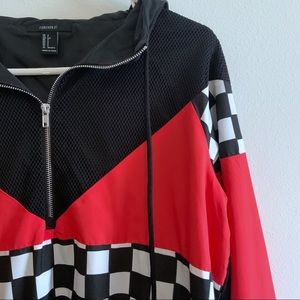 Red and Checkered Jacket